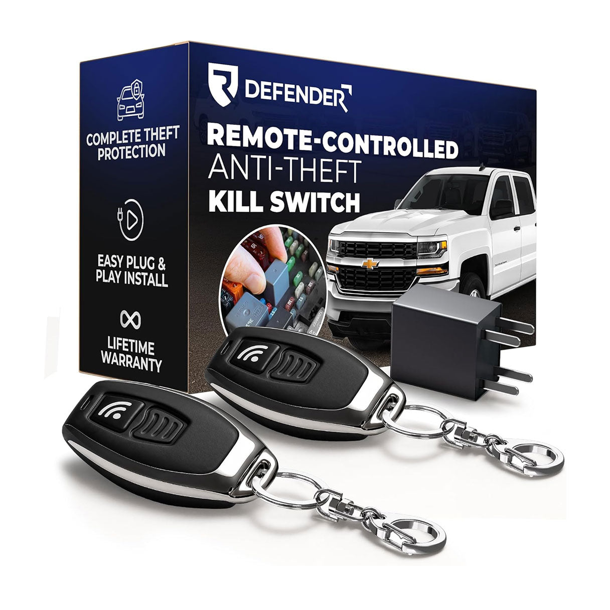 Defender Anti-Theft Intelligent Kill Switch Immobilizer